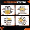 Max 200A 3 Terminal Continuous Duty Solenoid Relay for Golf