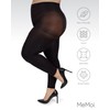 MeMoi Plus Size Curvy Super Matte Control Top Footless Tights