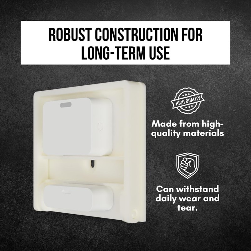 Garage Door Sensor Bracket Compatible with SimpliSafe | Universal All-in-One