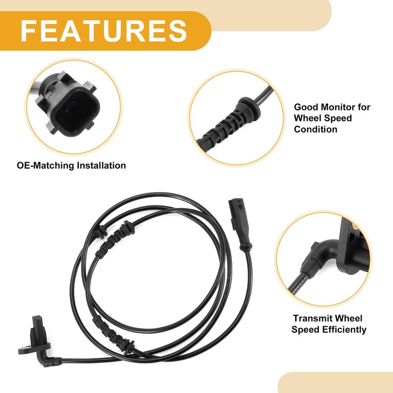 Partuto ABS Wheel Speed Sensor No.479003807R/0265008931 Rear Right ABS Sensor