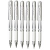 Uni Ball White Signo Pen Broad Metallic Gel Ink Rollerball
