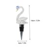 LABRIMP Wine Stopper Decorative Swan Shape for Wedding Festival and