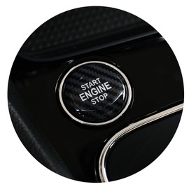 Gel Emblem Start Stop Button Cover Sticker Keyless GO Carbon Pressure Switch Button Cover Ignition – Finest Folia Start Button