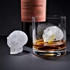 SHAPED 2-PACK 3D Ancient Alien Ice Mold Trays, Flexible Silicone