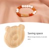 6pcs Jewelry Tray Solid Wood Bracelet Display Tray Decorative Exquisite