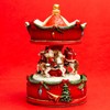 SIKORA SD08 Musical Box Music Box for Christmas Horses Carousel