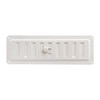 Adjusted Metal Air Vent Grate Powder Coated in White RAL