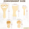 COZLOW Gua Sha Facial Massage Tool (5 Piece Set) Face