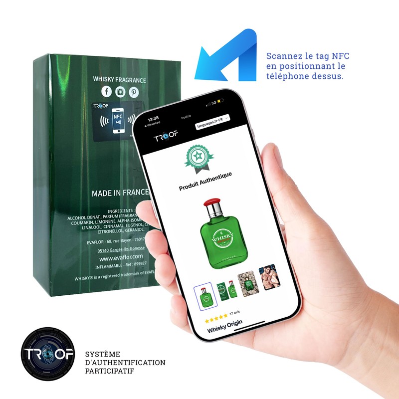 EVAFLORPARIS WHISKY ORIGIN Eau de Toilette for Men – Bold