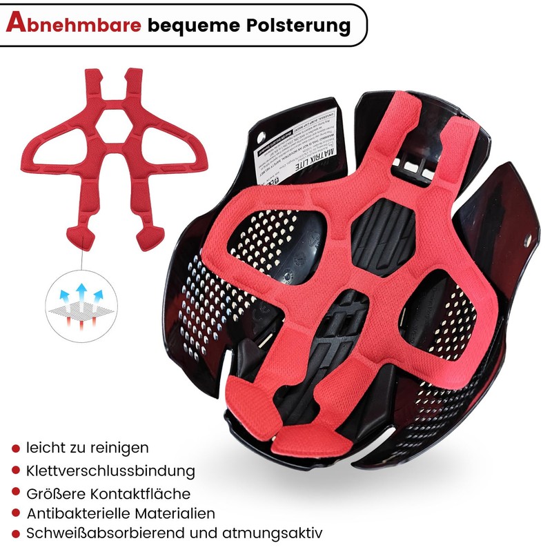 GREEN DEVIL Matrix Lite Sweat Absorbing Inner Lining for Bump