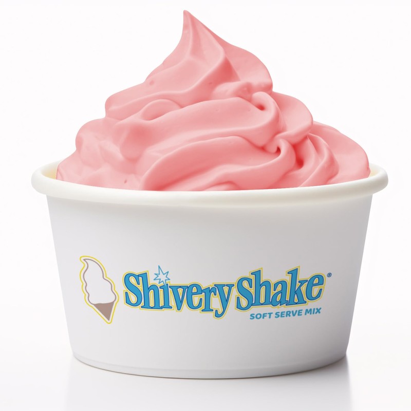 Shivery Shake Raspberry Soft Serve Ice Cream Mix, 3.2 lb