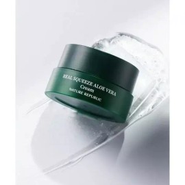 NATURE REPUBLIC 리얼 스퀴즈 알로에베라 크림 NATURE REPUBLIC Real Squeeze Aloe Vera Cream [Single Option NE0790]