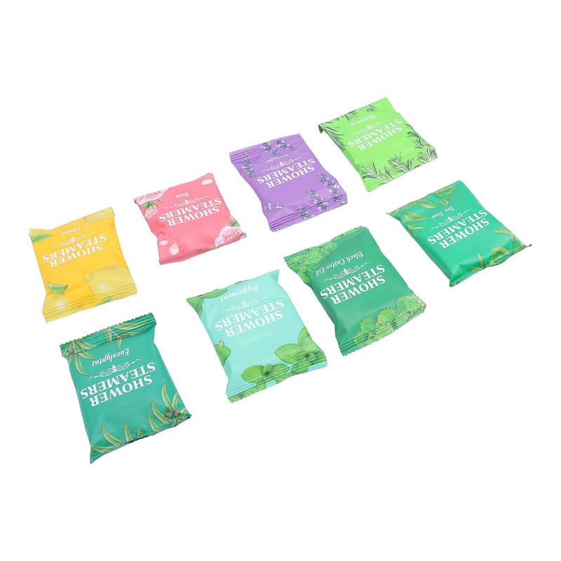 8pcs Shower Steamer Long Lasting Aromatherapy Shower Tablets Shower SPA