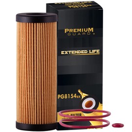 PG8154EX Extended Life Oil Filter up to 10,000 Miles | Fits 2023-15 Ford F-150, 2023-20 Explorer, Edge, 2023-21 Bronco, Mustang, 2023-20 Lincoln Aviator, 2023-19 Nautilus, 2018-16 MKX
