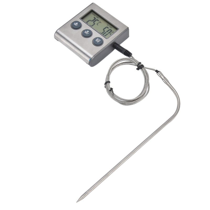 Digital Touchscreen Food Thermometers High Accuracy Waterproof Portable Meat Thermometers