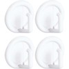 interDesign Utility Hooks, Self-Adhesive Organizers for Entryway, Kitchen, Bathroom, Office