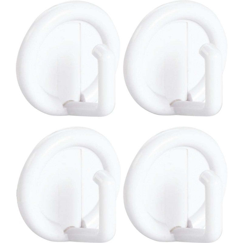 interDesign Utility Hooks, Self-Adhesive Organizers for Entryway, Kitchen, Bathroom, Office
