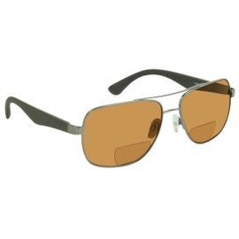 proSPORT Polarized Bifocal Reading Sunglasses for Men and Women. Near invisible line Reader Sunglasses. For Outdoor Reading, Driving and Sports