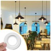LEGELITE 2 Pack Metal Lamp Shade Reducer Ring, E27/E14 Light