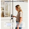 Veise Fingerprint Door Lock with 2 Knobs - Keyless Entry