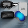 OutdoorMaster Ski Goggles PRO - Frameless, Interchangeable Lens 100% UV400
