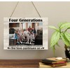 CAIFZ Four Generations Picture Frame, Family Wooden Photo Frame, 4x6