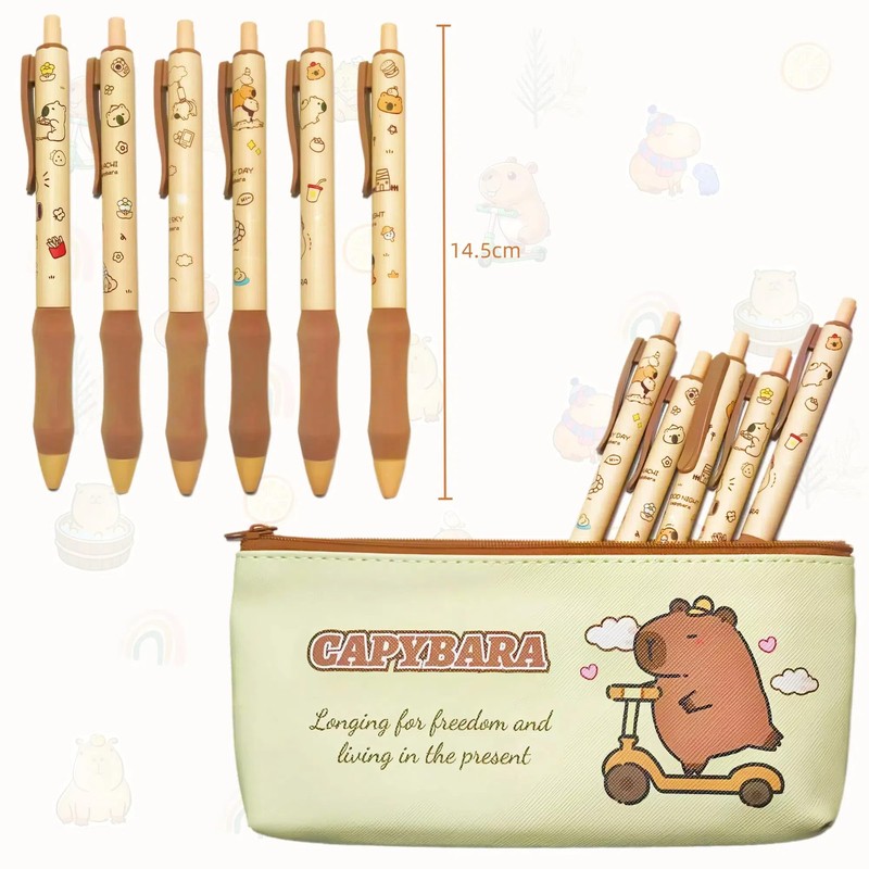 Joylio Capybara Stationery Set – Cute stationery set include capybara