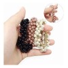 Scrunchies Elásticas Para El Cabello Perlas Niñas Mujer 6uds Juego