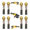 8PCS N398321 N398327 N103592 N088403 Carbon Brushes Compatible with Dewalt