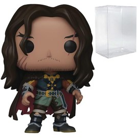 POP The Lord of The Rings: The War of The Rohirrim - Wulf Funko Vinyl Figure (Bundled with Compatible Box Protector Case), Multicolor, 3.75 inches