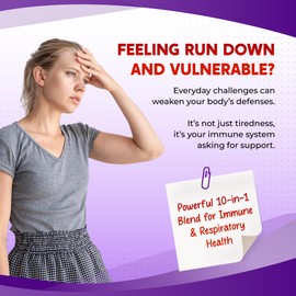 Elderberry Quercetin Turmeric Zinc - Support The Immune System, Respiratory Health