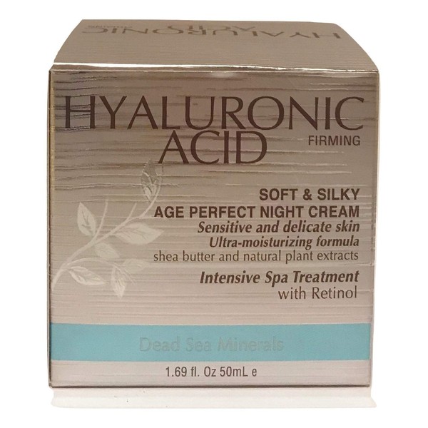 SPA Cosmetics Hyaluronic Acid Age Perfect Night Cream, 1.69 fl. oz