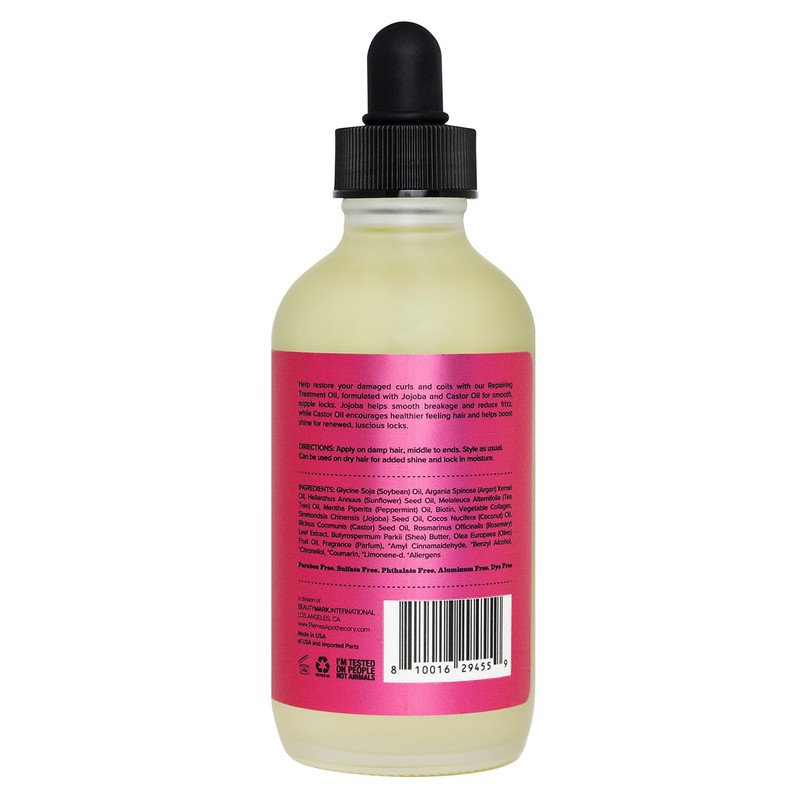 PA Jojoba & Castor Repairing Hair Oil 4oz