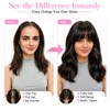 Hair Toppers for Women 16 Inch Synthetic Lightweight Natural
