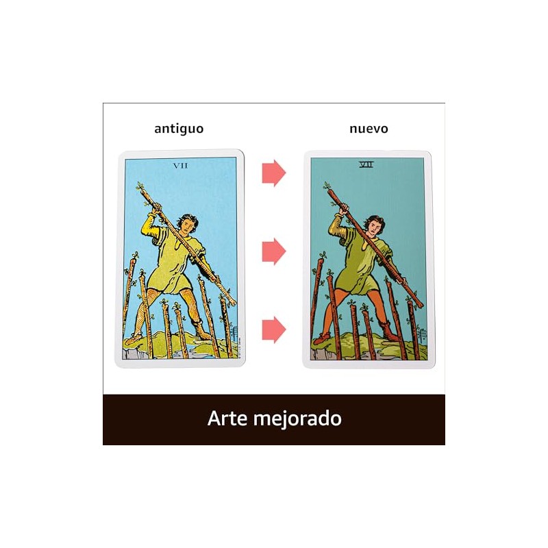 Da Brigh El Tarot Original, Baraja de 78 Cartas, en