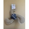 Kingfisher Soft and Squeaky Denim Frisbee Pet Toy