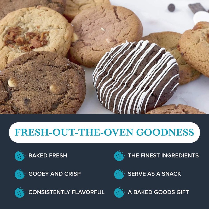 The Cravory: Freshly Baked Cookies - Adventurous Mix Variety Pack