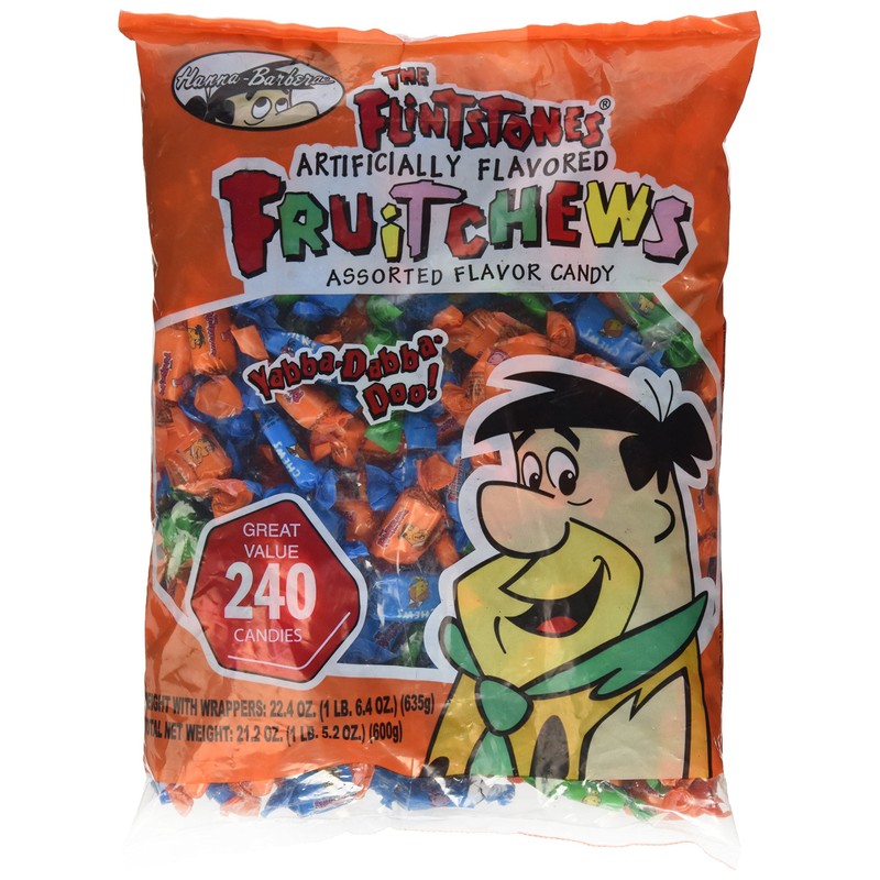 Rhode Island Novelty Albert's Fruit Chews - Flintstone Flavors (240
