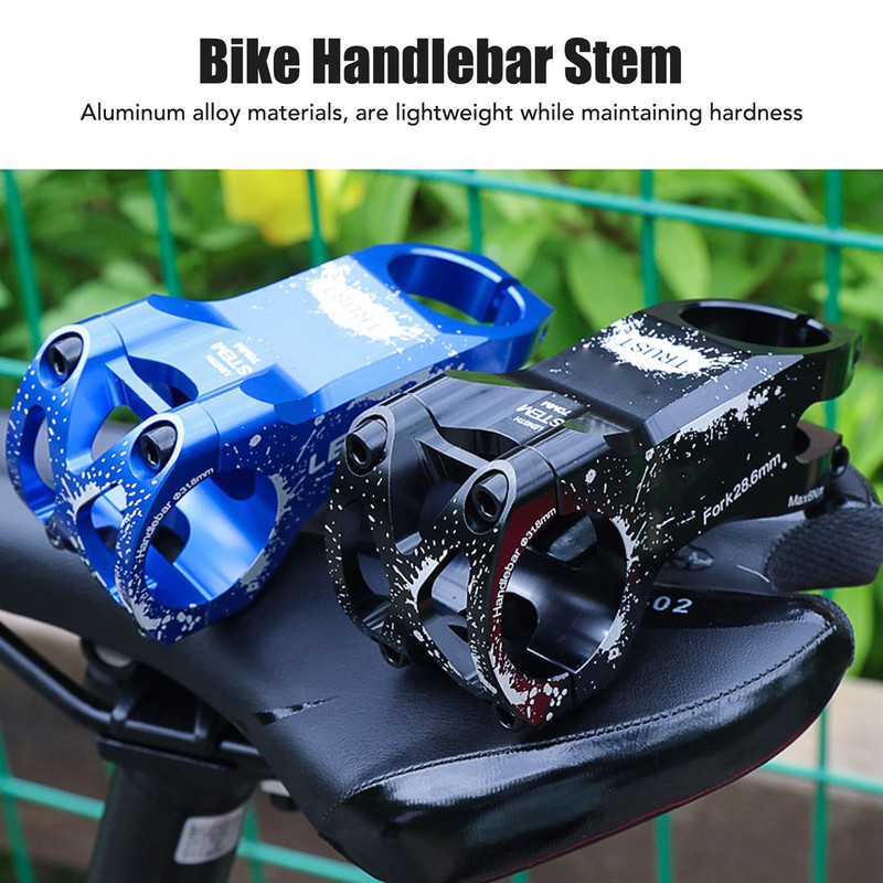 Bike Stem Long Adjustable CNC Handlebar Lightweight Hollow 31.8mm Bike