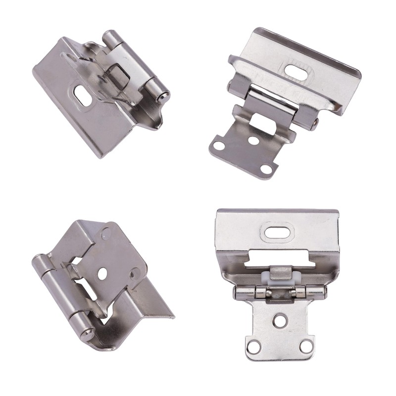 DecoBasics 1/2" Overlay Full Wrap Cabinet Hinges for Kitchen (25