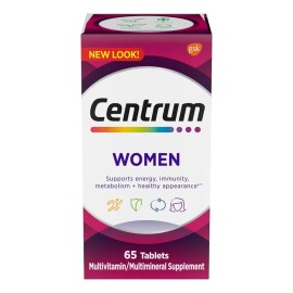 Centrum Multivitamnico Suplemento Para Mujer 65 Tabletas - de, y,