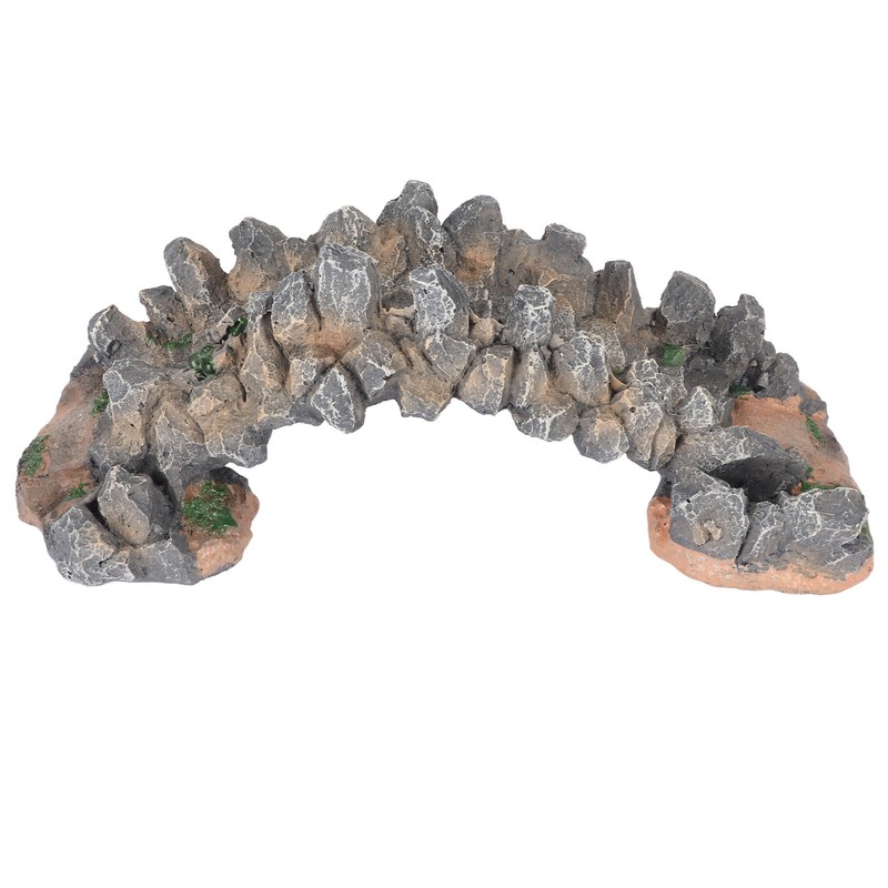 Aquarium Arch Bridge Resin Safe Simulation Decoration Fish Tank Bridge