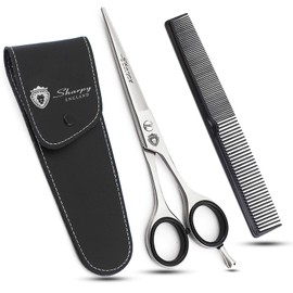 Professional Hairdressing Scissors - Hairdresser Scissors Size 6.0" Inch - Grooming Hair Cutting Barber Salon Shears for Men and Women