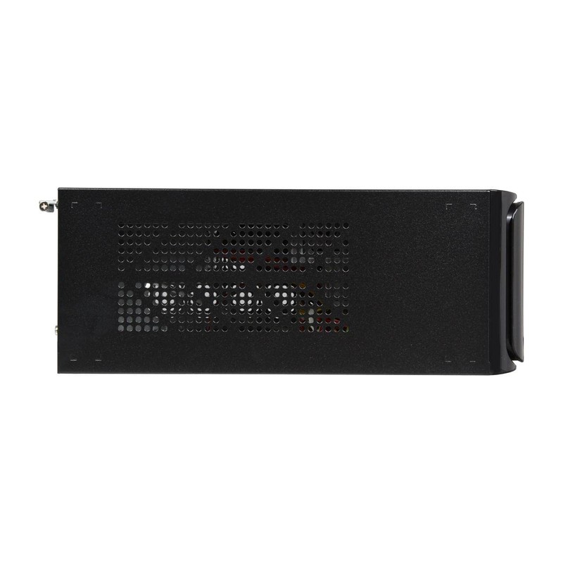 MI-008 Tower Black P4 Chassis with 250W Itx Psu+sata Power
