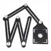 ANCLLO Multi Angle Measuring Ruler Drill Guide Ceramic Tile Hole