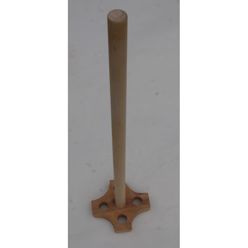 Butter churn (Wooden Dasher Oak Star)