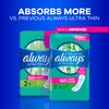 Always Ultra Thin Feminine Pads without Wings for Women, Size
