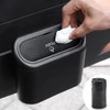 Accmor Car Trash Can with Lid, Mini Auto Dustbin Garbage