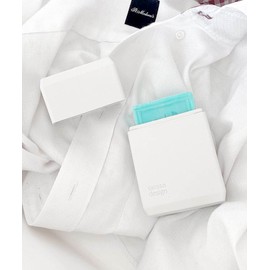 Utaro Soap Case for Washing Solid Soap, Not Only Soap Storage, Convenient to Use While in the Case, Dirt Dirt and Spot Cleaning | b2c Laundry Soap Case (White)