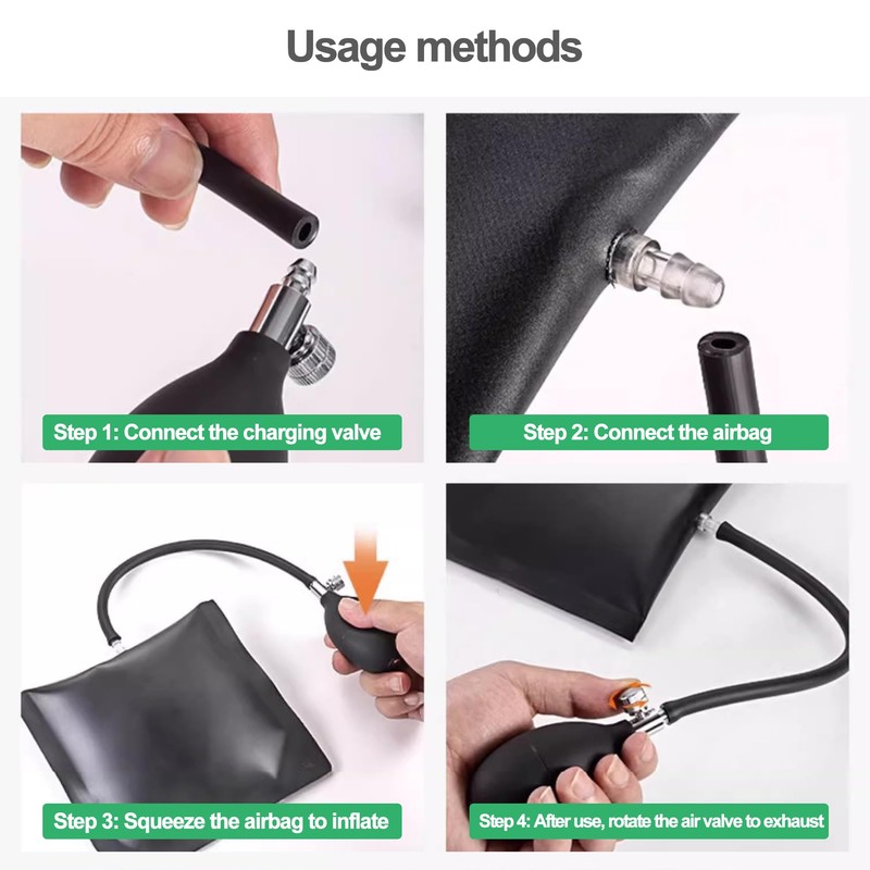 SOUTH SILK Commercial Grade Air Wedge Bag Pump Professional Leveling